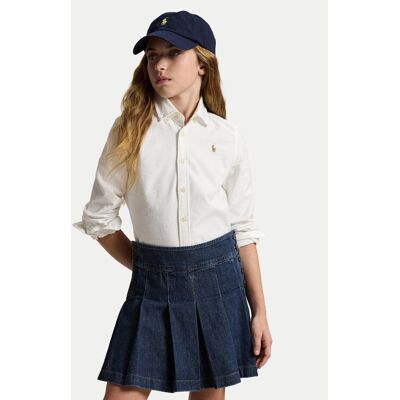 Polo Ralph Lauren Koszula 313929954004 Biały Regular Fit 8Y Biały Dziewczynka Polo Ralph Lauren Koszula 313929954004 Biały Regular Fit 8Y Biały Dziewczynka