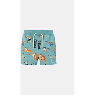 NAME IT Szorty sportowe Ditmar 13228541 Zielony Regular Fit 80 Zielony Chłopiec NAME IT Szorty sportowe Ditmar 13228541 Zielony Regular Fit 80 Zielony Chłopiec