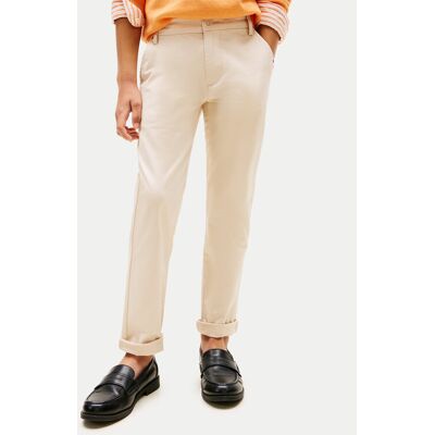 Tommy Hilfiger Spodnie materiałowe KB0KB09638 Beżowy Regular Fit 16Y Beżowy Chłopiec Tommy Hilfiger Spodnie materiałowe KB0KB09638 Beżowy Regular Fit 16Y Beżowy Chłopiec