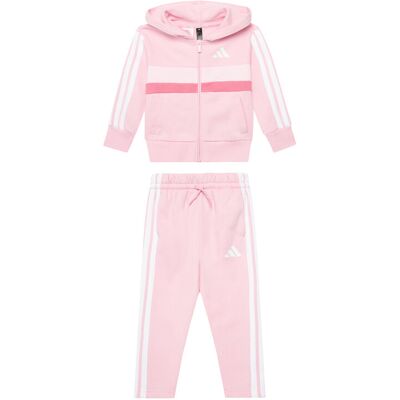 Adidas Dres Seasonal Essentials Tiberio 3-Stripes JI6206 Różowy Regular Fit 7_8Y Różowy Dziewczynka Adidas Dres Seasonal Essentials Tiberio 3-Stripes JI6206 Różowy Regular Fit 7_8Y Różowy Dziewczynka