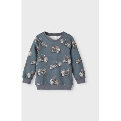 NAME IT Bluza 13209834 Szary Regular Fit 80 Szary Chłopiec NAME IT Bluza 13209834 Szary Regular Fit 80 Szary Chłopiec