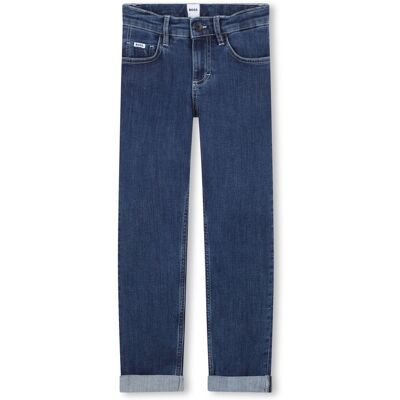 Boss Jeansy J51984 D Niebieski Slim Fit 14 Niebieski Chłopiec Boss Jeansy J51984 D Niebieski Slim Fit 14 Niebieski Chłopiec