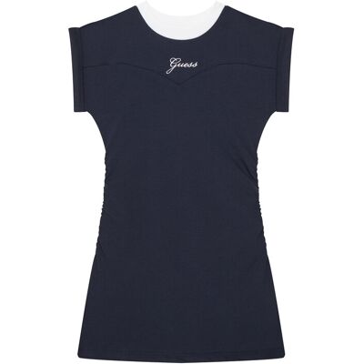 Guess Sukienka codzienna J6GK03 J1314 Granatowy Regular Fit 14Y Granatowy Dziewczynka Guess Sukienka codzienna J6GK03 J1314 Granatowy Regular Fit 14Y Granatowy Dziewczynka