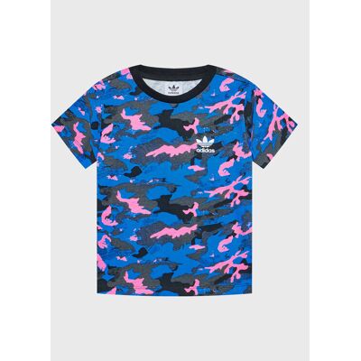 Adidas T-Shirt Allover HK0275 Kolorowy Regular Fit 18_24M Kolorowy Dziewczynka Adidas T-Shirt Allover HK0275 Kolorowy Regular Fit 18_24M Kolorowy Dziewczynka