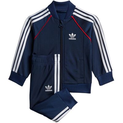 Adidas Dres adicolor SST JY0011 Granatowy Regular Fit 0_3M Granatowy Unisex Dziecko Adidas Dres adicolor SST JY0011 Granatowy Regular Fit 0_3M Granatowy Unisex Dziecko