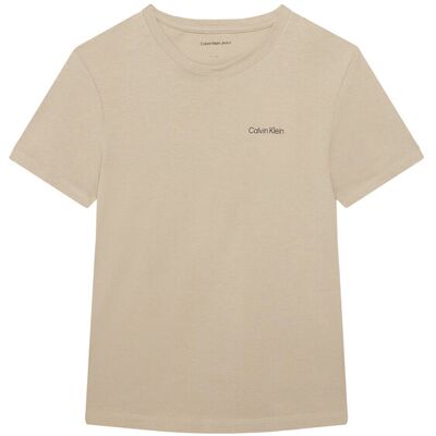 Calvin Klein Jeans T-Shirt IU0IU00683 Szary Regular Fit 12 Szary Unisex Dziecko Calvin Klein Jeans T-Shirt IU0IU00683 Szary Regular Fit 12 Szary Unisex Dziecko
