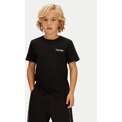 Calvin Klein Jeans T-Shirt Minimal Logo IB0IB02608 Czarny Regular Fit 14 Czarny Chłopiec Calvin Klein Jeans T-Shirt Minimal Logo IB0IB02608 Czarny Regular Fit 14 Czarny Chłopiec