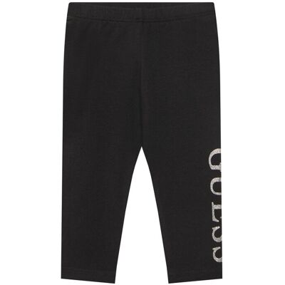 Guess Legginsy K3YB01 J1314 Czarny Slim Fit 6_9M Czarny Dziewczynka Guess Legginsy K3YB01 J1314 Czarny Slim Fit 6_9M Czarny Dziewczynka
