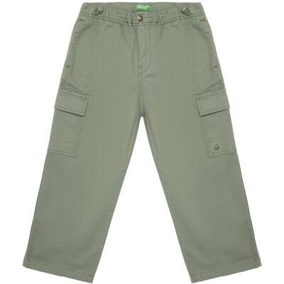 United Colors Of Benetton Spodnie materiałowe 4XZXCF04I Szary Loose Fit 140 Szary Chłopiec United Colors Of Benetton Spodnie materiałowe 4XZXCF04I Szary Loose Fit 140 Szary Chłopiec