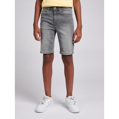 Lee Szorty materiałowe West 5 Pocket LEE0105 Szary 9_10 Szary Chłopiec Lee Szorty materiałowe West 5 Pocket LEE0105 Szary 9_10 Szary Chłopiec