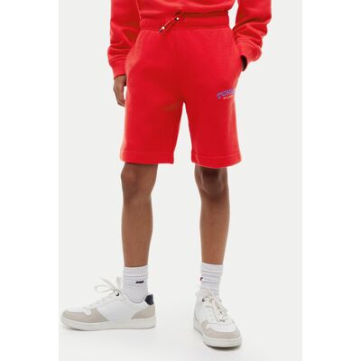 Tommy Hilfiger Szorty sportowe KB0KB10242 Czerwony jasny Regular Fit 14Y Czerwony jasny Chłopiec Tommy Hilfiger Szorty sportowe KB0KB10242 Czerwony jasny Regular Fit 14Y Czerwony jasny Chłopiec