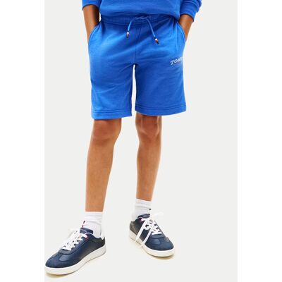 Tommy Hilfiger Szorty sportowe KB0KB10242 Niebieski Regular Fit 16Y Niebieski Chłopiec Tommy Hilfiger Szorty sportowe KB0KB10242 Niebieski Regular Fit 16Y Niebieski Chłopiec