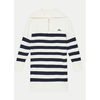 Guess Sukienka dzianinowa J4YK16 Z3FU0 Niebieski Regular Fit 10Y Niebieski Dziewczynka Guess Sukienka dzianinowa J4YK16 Z3FU0 Niebieski Regular Fit 10Y Niebieski Dziewczynka