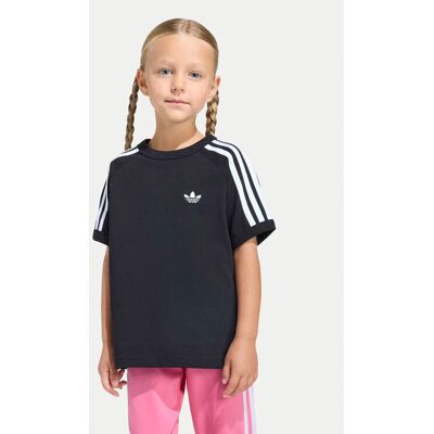 Adidas T-Shirt 3-Stripes KD3309 Czarny Loose Fit 6_7Y Czarny Unisex Dziecko Adidas T-Shirt 3-Stripes KD3309 Czarny Loose Fit 6_7Y Czarny Unisex Dziecko