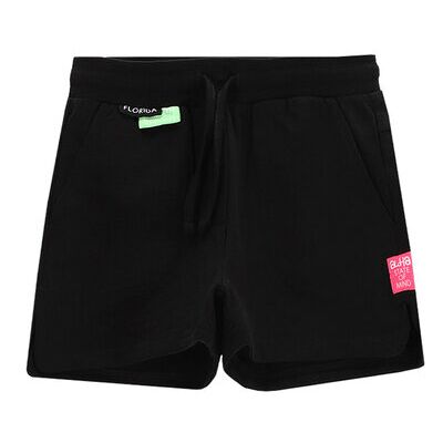 Coccodrillo Szorty sportowe WC5120401IGJ Czarny Regular Fit 146 Czarny Dziewczynka Coccodrillo Szorty sportowe WC5120401IGJ Czarny Regular Fit 146 Czarny Dziewczynka