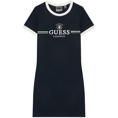 Guess Sukienka codzienna J6GK26 KCQX1 Granatowy Slim Fit 10Y Granatowy Dziewczynka Guess Sukienka codzienna J6GK26 KCQX1 Granatowy Slim Fit 10Y Granatowy Dziewczynka