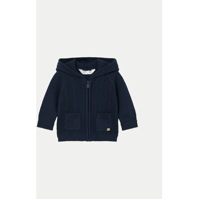 Mayoral Sweter 2309 Granatowy Regular Fit 2_4M Granatowy Chłopiec Mayoral Sweter 2309 Granatowy Regular Fit 2_4M Granatowy Chłopiec