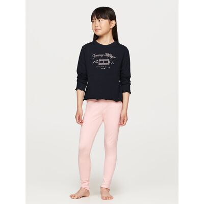 Tommy Hilfiger Komplet bluzka i legginsy Ls Pj Legging Set UG0UG00763 Granatowy Regular Fit 14_16 Granatowy Dziewczynka Tommy Hilfiger Komplet bluzka i legginsy Ls Pj Legging Set UG0UG00763 Granatowy Regular Fit 14_16 Granatowy Dziewczynka