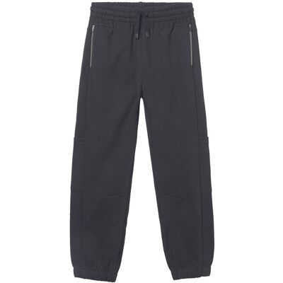 Mayoral Spodnie dresowe 6567 Czarny Regular Fit 14Y Czarny Chłopiec Mayoral Spodnie dresowe 6567 Czarny Regular Fit 14Y Czarny Chłopiec