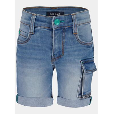 Blue Seven Szorty jeansowe 840078 X Niebieski Regular Fit 116 Niebieski Chłopiec Blue Seven Szorty jeansowe 840078 X Niebieski Regular Fit 116 Niebieski Chłopiec
