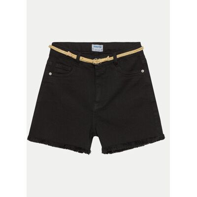 Mayoral Szorty jeansowe 275 Czarny Regular Fit 10 Czarny Dziewczynka Mayoral Szorty jeansowe 275 Czarny Regular Fit 10 Czarny Dziewczynka