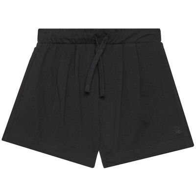 United Colors Of Benetton Szorty sportowe 3BL0C903I Czarny Regular Fit 130 Czarny Dziewczynka United Colors Of Benetton Szorty sportowe 3BL0C903I Czarny Regular Fit 130 Czarny Dziewczynka