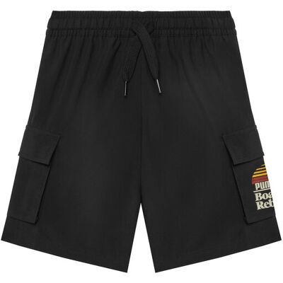Puma Szorty sportowe MID90S Cargo 685154 Czarny Regular Fit 128 Czarny Chłopiec Puma Szorty sportowe MID90S Cargo 685154 Czarny Regular Fit 128 Czarny Chłopiec