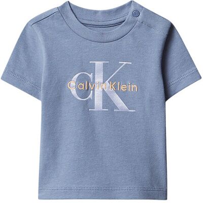 Calvin Klein Jeans T-Shirt LVCKSJA48B Niebieski Regular Fit 80 Niebieski Unisex Dziecko Calvin Klein Jeans T-Shirt LVCKSJA48B Niebieski Regular Fit 80 Niebieski Unisex Dziecko