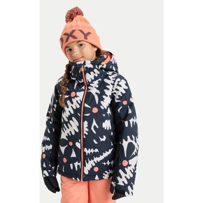 Roxy Kurtka snowboardowa Free Jet ERGTJ03198 Czarny Slim Fit 14_xl Czarny Dziewczynka Roxy Kurtka snowboardowa Free Jet ERGTJ03198 Czarny Slim Fit 14_xl Czarny Dziewczynka
