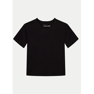 Calvin Klein Jeans T-Shirt IB0IB02353 Czarny Relaxed Fit 16 Czarny Chłopiec Calvin Klein Jeans T-Shirt IB0IB02353 Czarny Relaxed Fit 16 Czarny Chłopiec