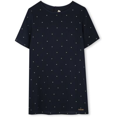 Michael Kors Sukienka codzienna R30297 D Granatowy Regular Fit 14 Granatowy Dziewczynka Michael Kors Sukienka codzienna R30297 D Granatowy Regular Fit 14 Granatowy Dziewczynka
