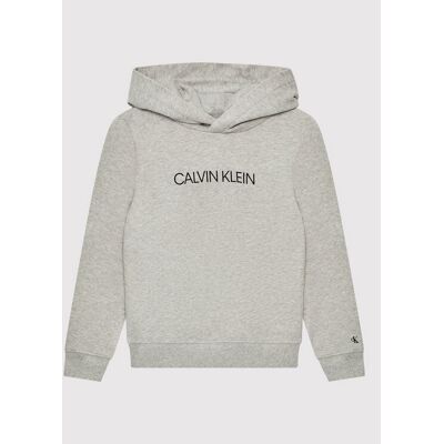 Calvin Klein Jeans Bluza Institutional IU0IU00163 Szary Regular Fit 4 Szary Chłopiec Calvin Klein Jeans Bluza Institutional IU0IU00163 Szary Regular Fit 4 Szary Chłopiec