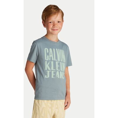 Calvin Klein Jeans T-Shirt Slogan Graphic IB0IB02459 Niebieski Regular Fit 8 Niebieski Chłopiec Calvin Klein Jeans T-Shirt Slogan Graphic IB0IB02459 Niebieski Regular Fit 8 Niebieski Chłopiec