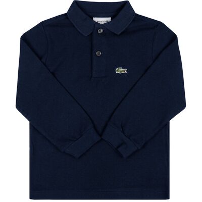 Lacoste Polo PJ8915 Granatowy Regular Fit 10 Granatowy Chłopiec Lacoste Polo PJ8915 Granatowy Regular Fit 10 Granatowy Chłopiec