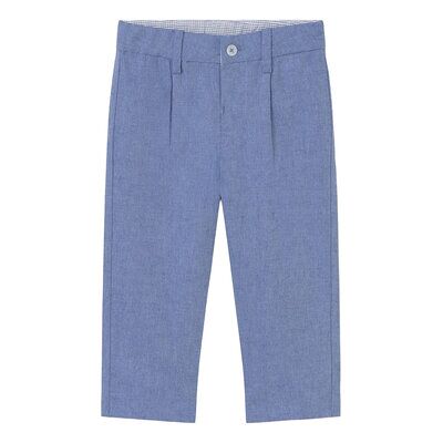 Mayoral Spodnie materiałowe 1517 Niebieski Regular Fit 4Y Niebieski Chłopiec Mayoral Spodnie materiałowe 1517 Niebieski Regular Fit 4Y Niebieski Chłopiec