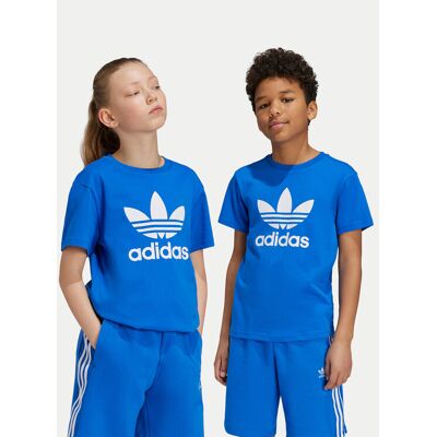 Adidas T-Shirt adicolor Trefoil IY7425 Niebieski Regular Fit 15_16Y Niebieski Unisex Dziecko Adidas T-Shirt adicolor Trefoil IY7425 Niebieski Regular Fit 15_16Y Niebieski Unisex Dziecko