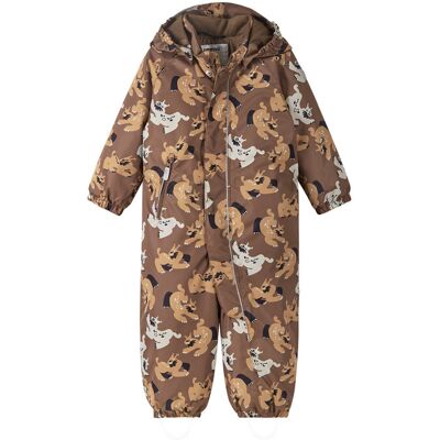 Reima Kombinezon zimowy Puhuri 5100116B Brązowy Regular Fit 80 Brązowy Unisex Dziecko Reima Kombinezon zimowy Puhuri 5100116B Brązowy Regular Fit 80 Brązowy Unisex Dziecko
