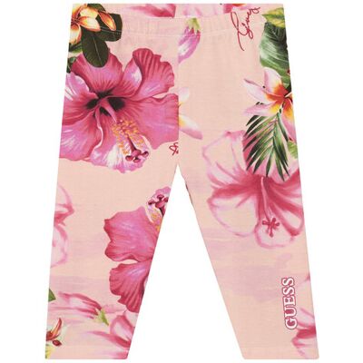 Guess Legginsy K6GB00 J1314 Różowy Slim Fit 5Y Różowy Dziewczynka Guess Legginsy K6GB00 J1314 Różowy Slim Fit 5Y Różowy Dziewczynka
