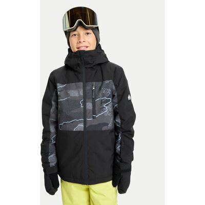 Quiksilver Kurtka snowboardowa Side Hit EQBTJ03220 Czarny Regular Fit s_10 Czarny Chłopiec Quiksilver Kurtka snowboardowa Side Hit EQBTJ03220 Czarny Regular Fit s_10 Czarny Chłopiec
