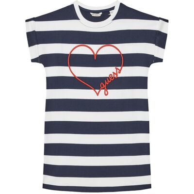 Guess Sukienka codzienna J5GK33 KBOR4 Granatowy Regular Fit 12 Granatowy Dziewczynka Guess Sukienka codzienna J5GK33 KBOR4 Granatowy Regular Fit 12 Granatowy Dziewczynka
