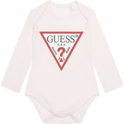 Guess Body H5RW00 K6YW1 Różowy 3_6M Różowy Dziewczynka Guess Body H5RW00 K6YW1 Różowy 3_6M Różowy Dziewczynka