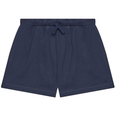 Benetton Shorts - Czysta bawełna - Granatowy - Dzieci Benetton Shorts - Czysta bawełna - Granatowy - Dzieci
