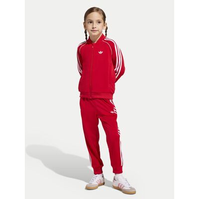 Adidas Dres adicolor SST KD5740 Czerwony Regular Fit 5_6Y Czerwony Unisex Dziecko Adidas Dres adicolor SST KD5740 Czerwony Regular Fit 5_6Y Czerwony Unisex Dziecko
