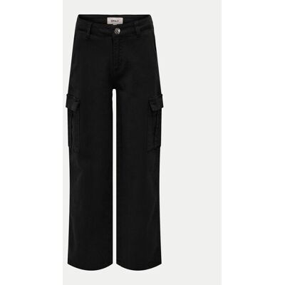 Kids ONLY Spodnie materiałowe Yarrow 15304049 Czarny Straight Fit 152 Czarny Dziewczynka Kids ONLY Spodnie materiałowe Yarrow 15304049 Czarny Straight Fit 152 Czarny Dziewczynka
