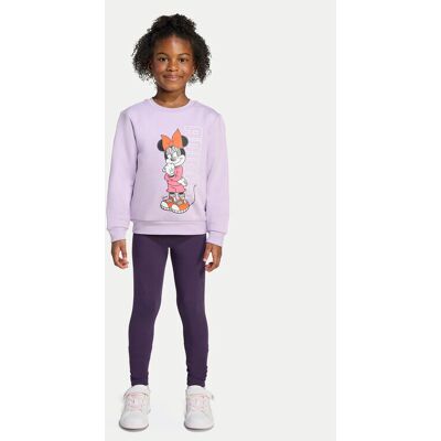 Adidas Komplet bluza i legginsy Disney Minnie Mouse KB7314 Fioletowy Regular Fit 7_8Y Fioletowy Dziewczynka Adidas Komplet bluza i legginsy Disney Minnie Mouse KB7314 Fioletowy Regular Fit 7_8Y Fioletowy Dziewczynka