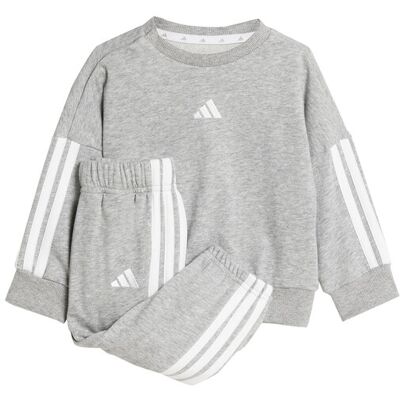 Adidas Dres Essentials JV9852 Szary Regular Fit 6_9M Szary Unisex Dziecko Adidas Dres Essentials JV9852 Szary Regular Fit 6_9M Szary Unisex Dziecko