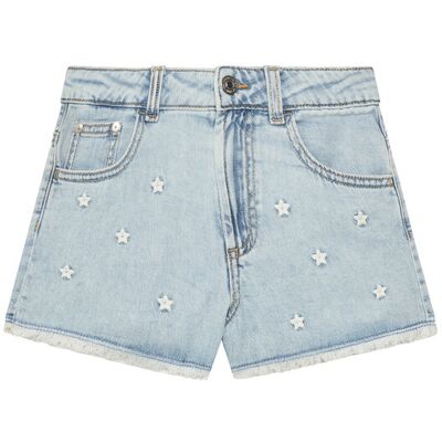 United Colors Of Benetton Szorty jeansowe 4UTPC9049 Niebieski Regular Fit 168 Niebieski Dziewczynka United Colors Of Benetton Szorty jeansowe 4UTPC9049 Niebieski Regular Fit 168 Niebieski Dziewczynka