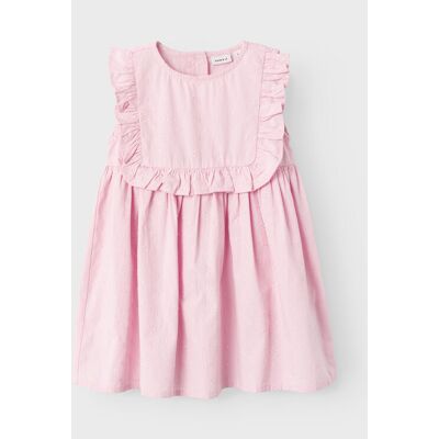 NAME IT Sukienka letnia Delana 13227285 Różowy Regular Fit 86 Różowy Dziewczynka NAME IT Sukienka letnia Delana 13227285 Różowy Regular Fit 86 Różowy Dziewczynka