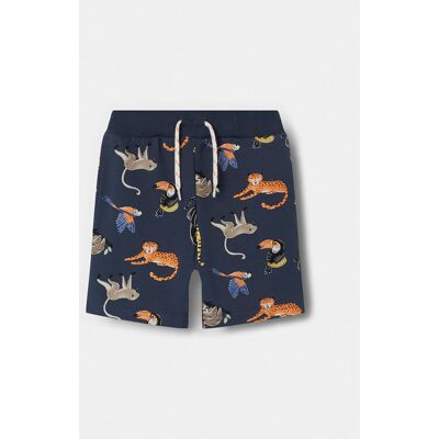 NAME IT Szorty sportowe Ditmar 13228541 Granatowy Regular Fit 86 Granatowy Chłopiec NAME IT Szorty sportowe Ditmar 13228541 Granatowy Regular Fit 86 Granatowy Chłopiec