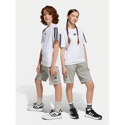 Adidas Szorty sportowe Essentials Cargo JE3973 Szary Regular Fit 7_8Y Szary Unisex Dziecko Adidas Szorty sportowe Essentials Cargo JE3973 Szary Regular Fit 7_8Y Szary Unisex Dziecko